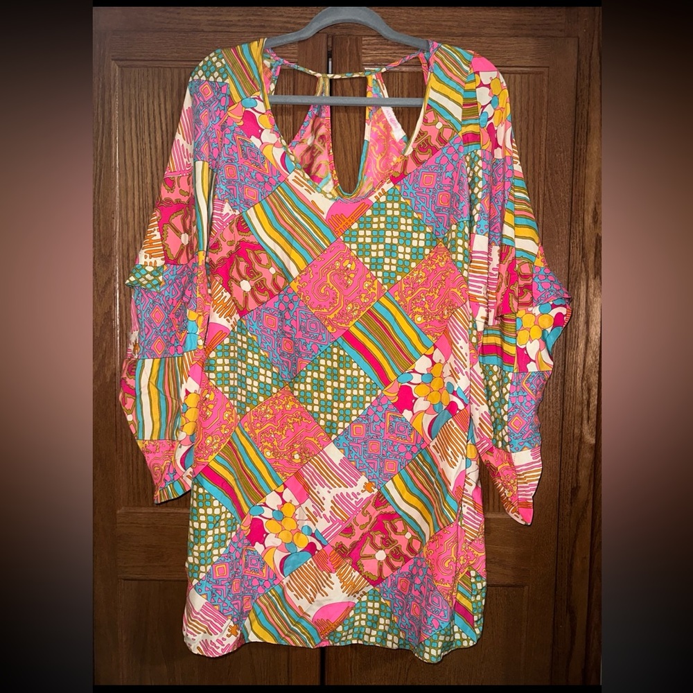 Alice & Trixie 100% Silk Mini Dress